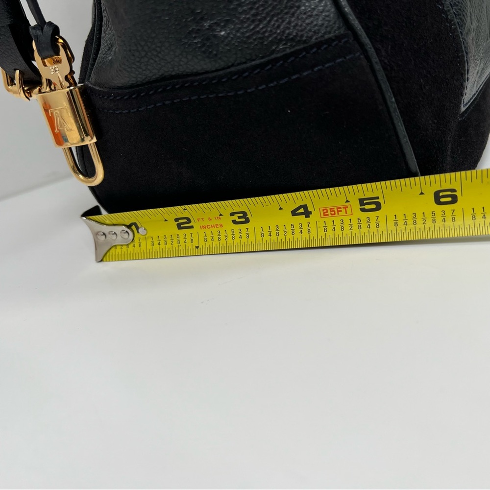 Louis Vuitton Audacieuse Hobo PM Brown Leather Suede Monogram Empreinte - Picture 8 of 10